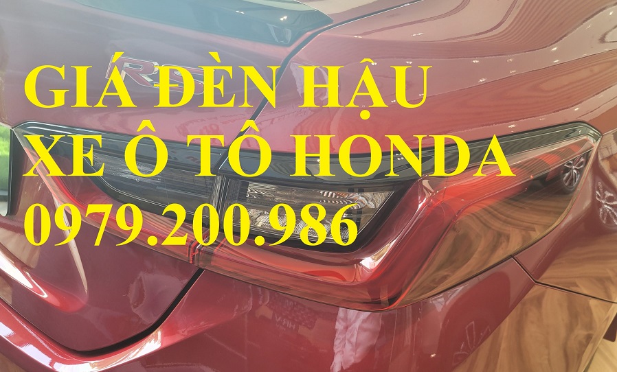 GIÁ ĐÈN HẬU HONDA CITY RS ĐỎ