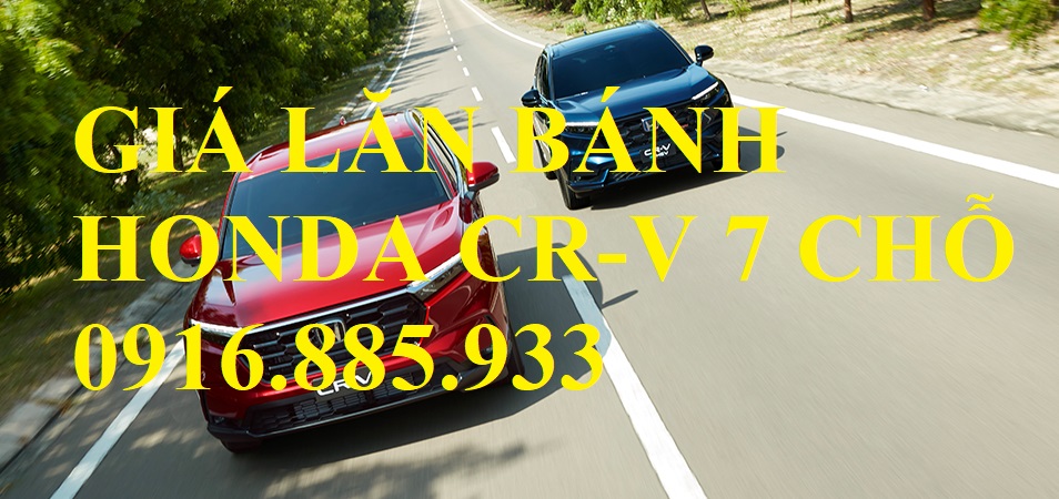 giá lăn bánh honda crv 7 chỗ